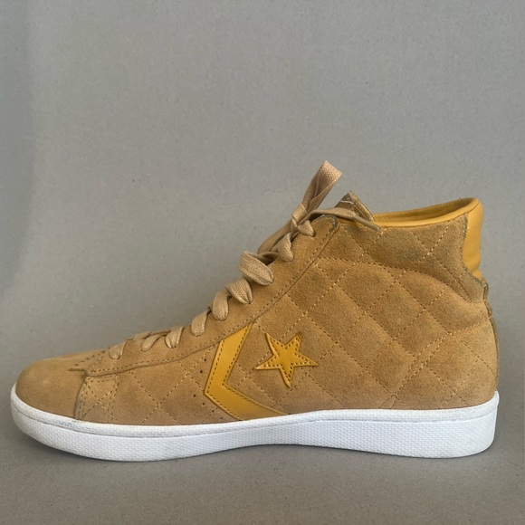 Converse Men’s Shoes Undefeated Pro Leather Tan High-Tops Size 11.5 - Picture 12 of 13